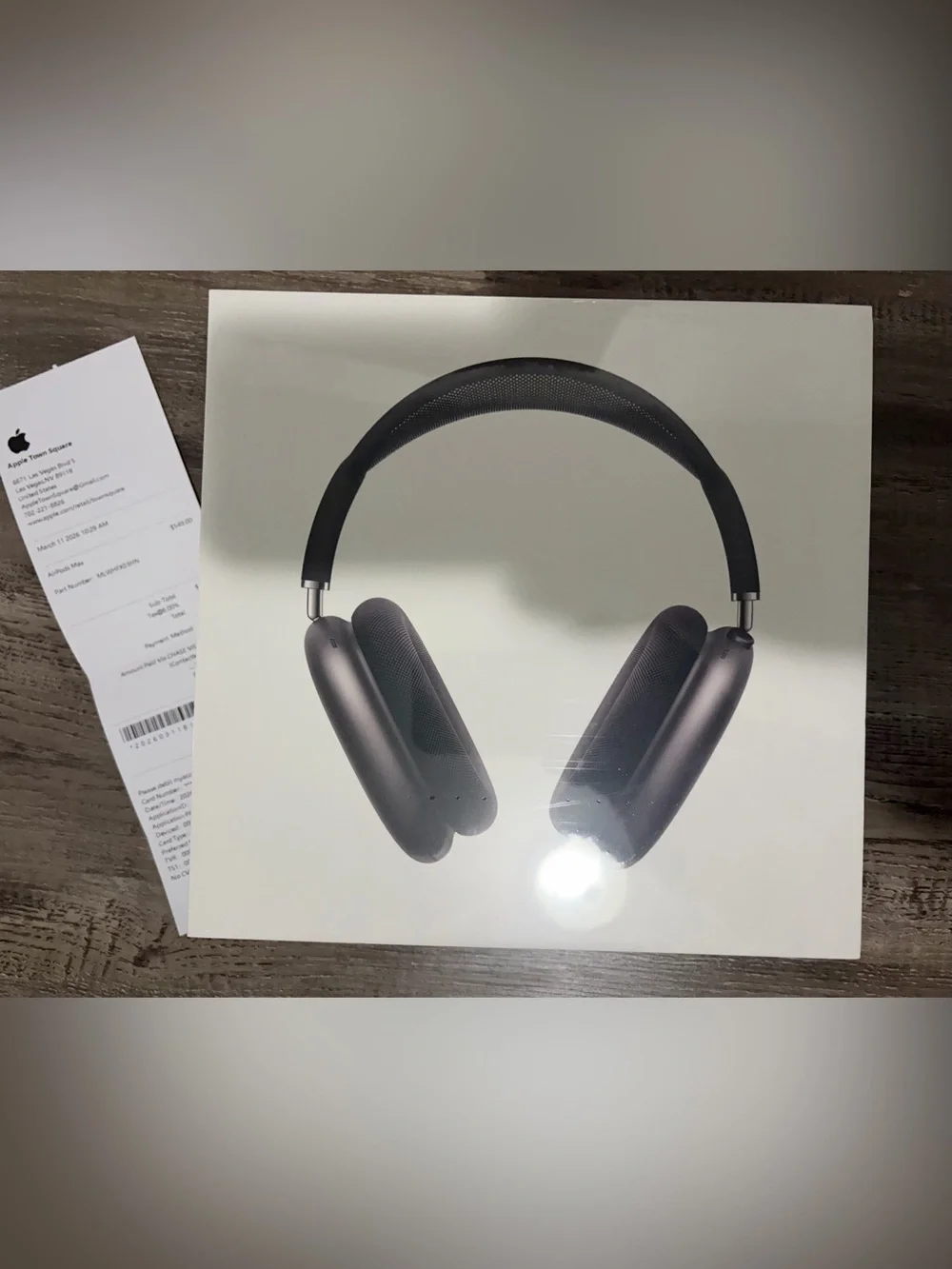 Apple Over-Ear Wireless Headphones - Space Gray Finish